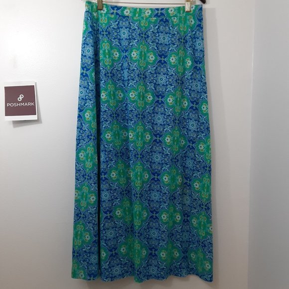 Indigo Dresses & Skirts - Fun Boho Print Maxi Skirt. Indigo Women Lg.